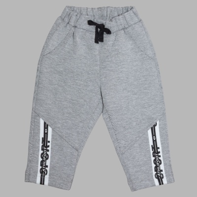 Брюки Дабл с лампасами Чуди Кидс 427125Ц2-2 серый 04